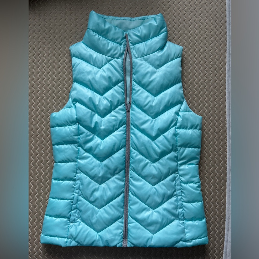 SO Puffer Vest Blue Small